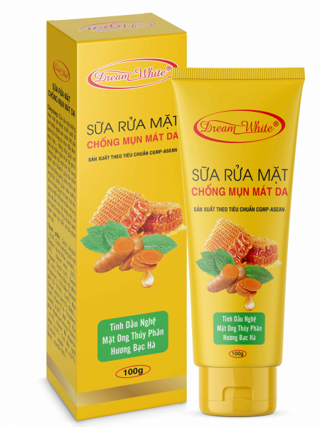 Sữa Rửa Mặt Chống Mụn Mát Da 100g