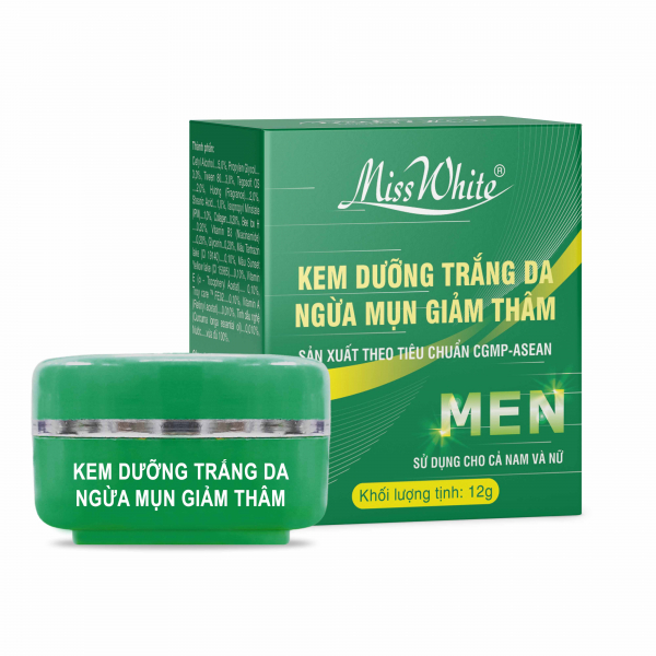 Kem Dưỡng Trắng Da Ngừa Mụn Giảm Thâm 12g