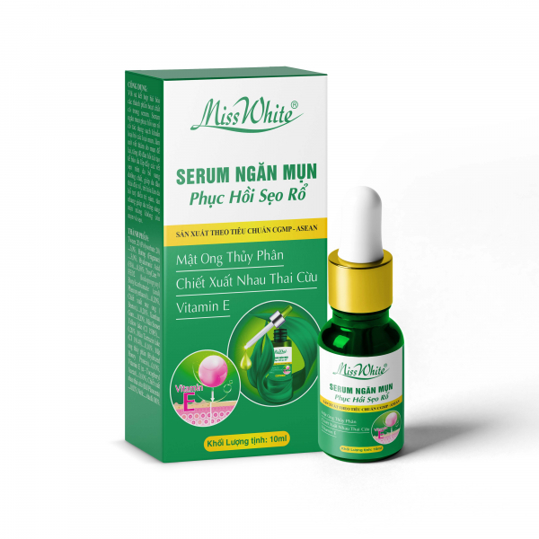 Serum Ngăn Mụn Phục Hồi Sẹo Rổ 10ml