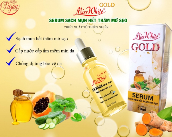 Serum sạch mụn hết thâm mờ sẹo