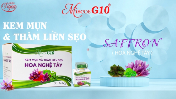 Kem mụn thâm liền sẹo Hoa Nghệ Tây